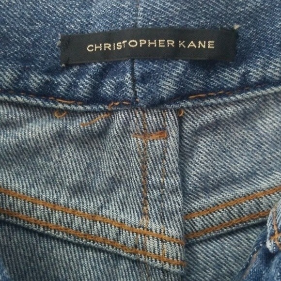 Christopher Kane distressed jean shorts. Size 25 - Picture 5 of 6